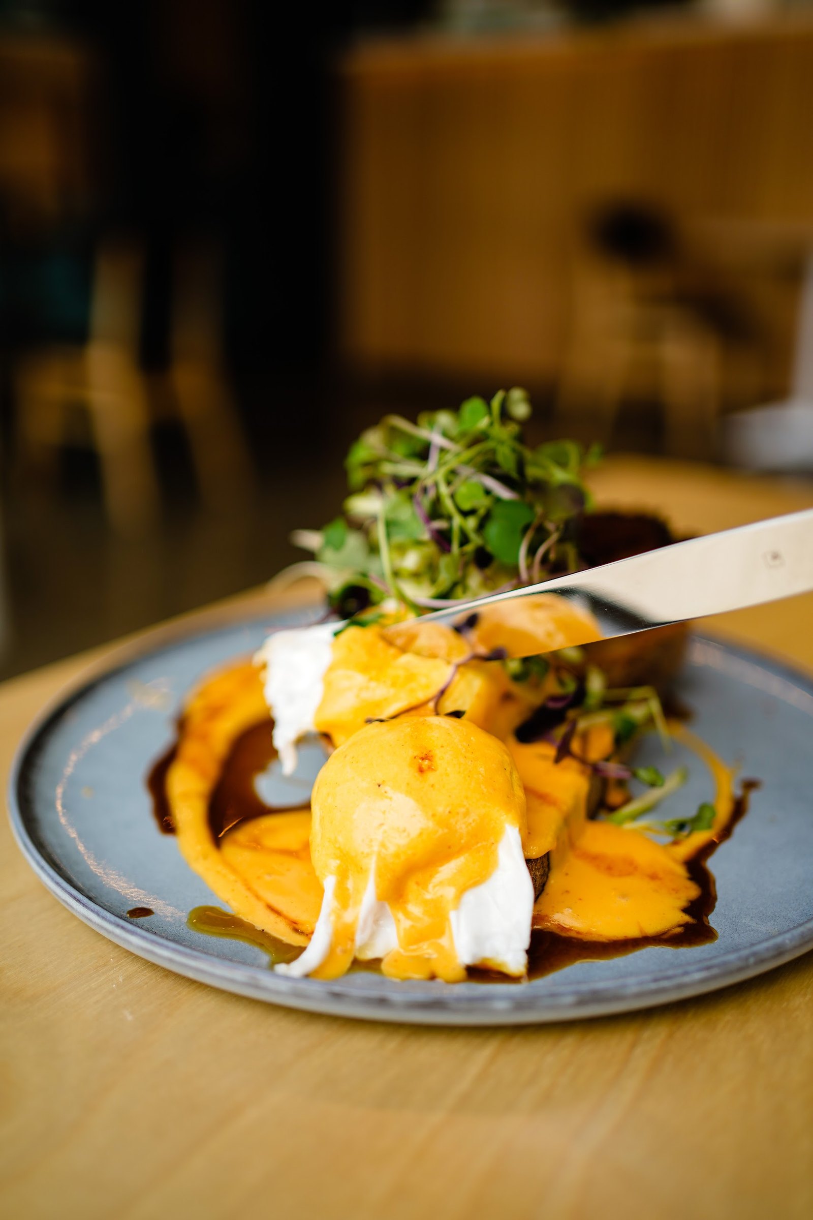 Pulled pork benedict