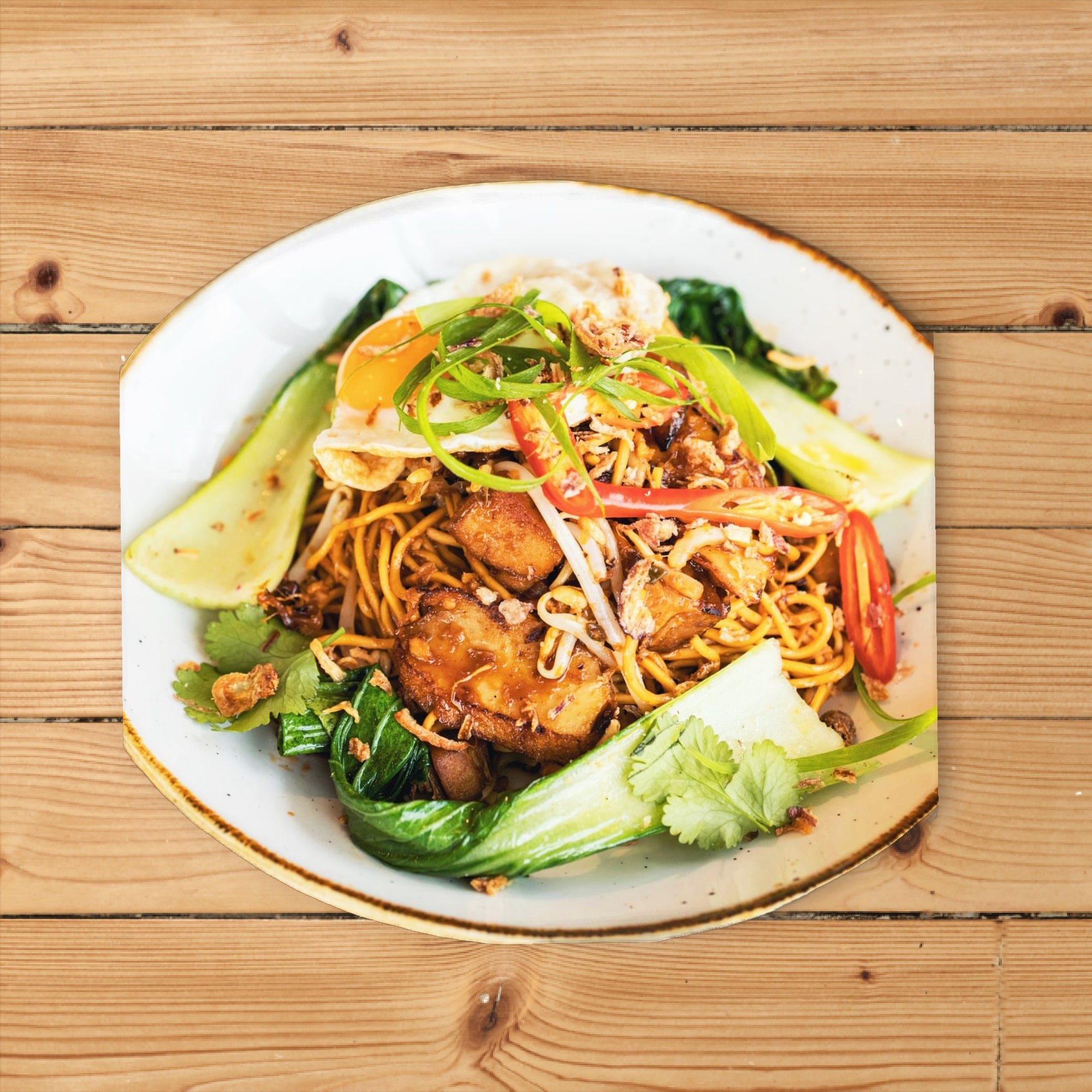 Pork mee goreng